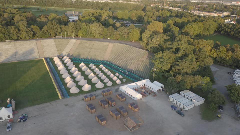 Festanation Oktoberfest Camp #2 Hotell München Exteriör bild